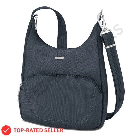 Classic Messenger Bag Anti-Theft Security Slash-Resistant Travel Essential
